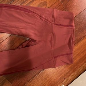 Lululemon nulu mesh leggings!